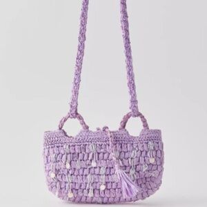 Kimchi Blue Urban Outfitters Beaded Raffia Crossbody